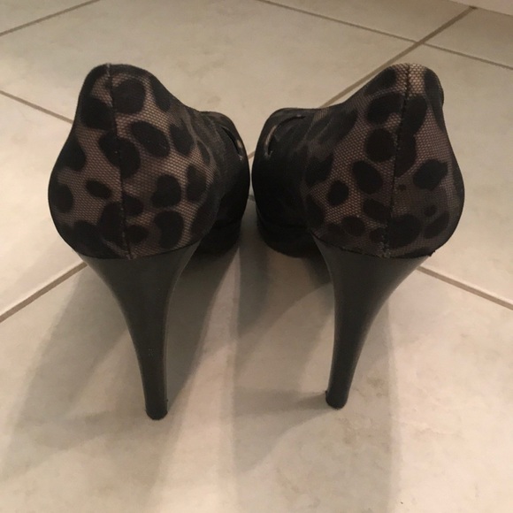 Moda Spana Plebe Peep Toes Pumps - Picture 3 of 4